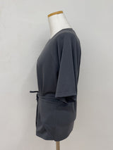 Wrap Raglan Short Sleeve T-shirt