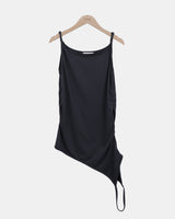 Mou Twisted Long Sleeveless Top
