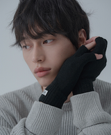 Basic Fingerless Knit Gloves – 5 Colors