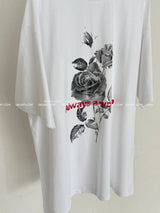 ローズレタリングフォーシーズンボクシー半袖Tシャツ