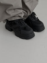 1202リボンプラットフォームソールスニーカー(6cm)