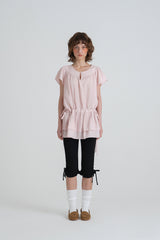 Sally string blouse_pink