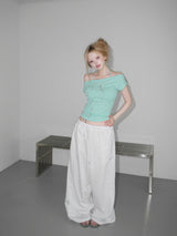 hazel knit crop  bratop(3 color) 