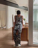 Damage Camo Carpenter Double Knee Pants