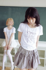 frill balloon skirt(grey)