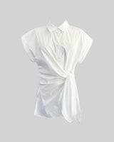 Dozen knotted wrap shirts