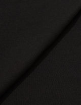 ST フリル コントラスト スリーブレス(BLACK)