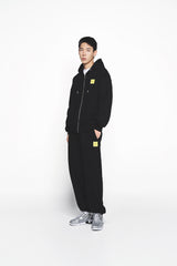 25SS ボックスベーシックロゴジョガーパンツ ブラック