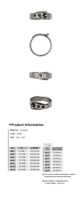 Mini Belt Open Ring
