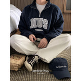 Huke x Nus.ハーフジップアップ