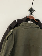 Belted Washed Jacket
