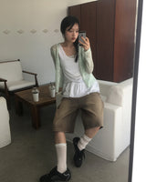 Maha Carpenter Bermuda Denim Pants