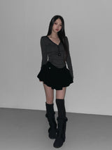 madagascar snap top(2 color)