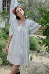 Romantic vintage mini dress