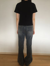 Grashy Bootcut Denim Pants