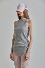 RIBBED BODYSUITE