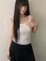 Riden Lace Layered Sleeveless Top