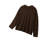 ローム ソフト Uネック ロングスリーブ Tシャツ