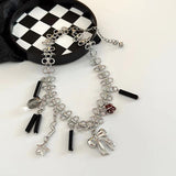 Ribbon Star Charm Chain Necklace