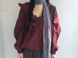 air-shell hooded cropped jacket