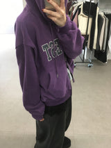 Lettering Fleece Hoodie Zip-Up (3 Colors)