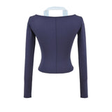 Twist Layered Crop Top 233113576