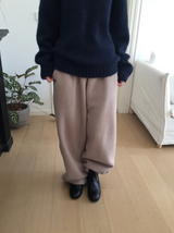 デルフィバンディングダンブルフリースパンツ（3c）