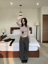 Loana Back Corset One-off  Shoulder T-shirt