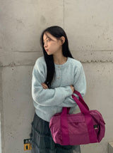 Batty Wool Knit Round Cardigan