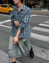 Aron Linkle checkered shirt