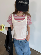 multi stripe T