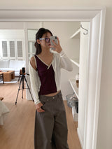 LACE LAYERED SLEEVELESS (3C)