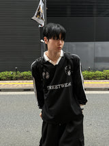 VISION TRACK COLLAR LONG SLEEVE