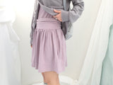soft-touch raglan knit jacket