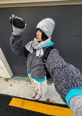 [3-PIECE] NORDIC WINTER KNIT SET