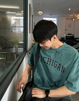 ウォッシングミシガンショートスリーブTシャツ