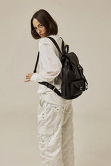Satin cargo pants