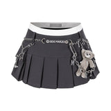 13DE MARZO Chains Multi-Pocket Skort