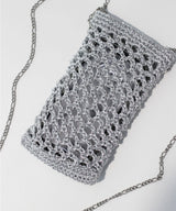 Silver Net Cross Mini Bag (2 Type)