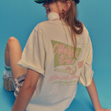 ダイブクラブオーバーフィットTシャツ