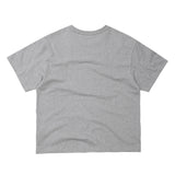 EEERRR Distorted ロゴオーバークロップフィットTシャツ (メランジ)