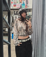 Treez リアルパターンルーズフィットロングスリーブ