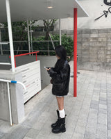 ベルトストラップハイブーツ