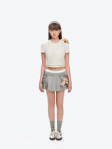 13DE MARZO Chains Multi-Pocket Skort