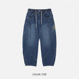 Brighton Balloon Fit Denim with Elastic Waistband (3 Colors)
