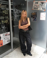 メッシュホルタートップ