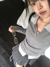 Mock Square Metal Glasses