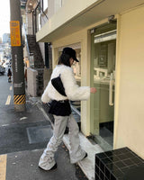 ヘアミニカーディガン