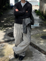 Toby Stone-Washed Cargo Pants (4 Colors)