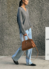 BLANC MEDIUM SUEDE CAMEL